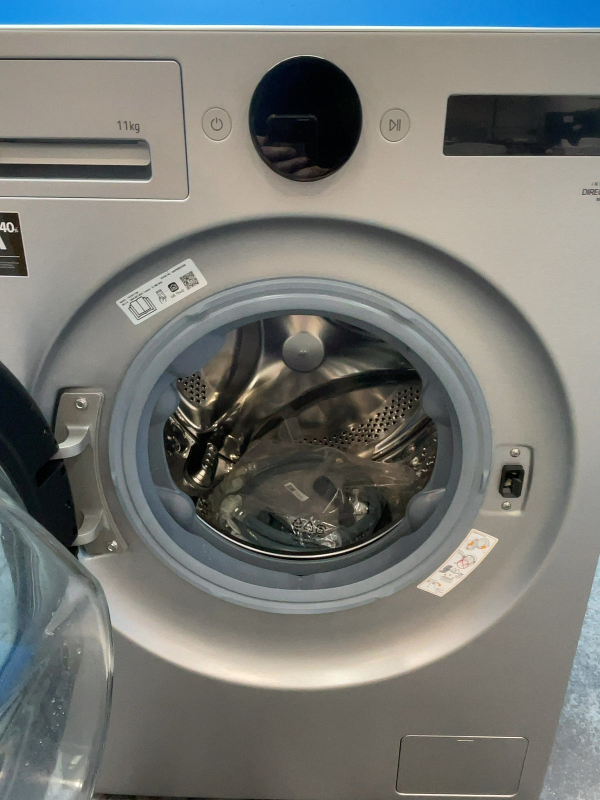 #GRC-164-713 - LG 11kg 1400rpm Washing Machine – AI Direct Drive, TurboWash, Silver