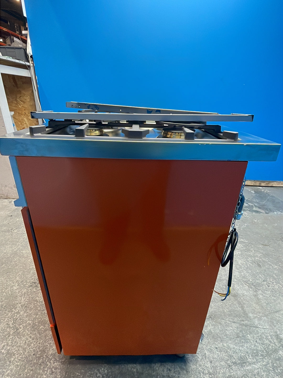 #GRC-164-715 - Bertazzoni 60cm Dual Fuel Range Cooker – 69L, 4 Gas Burners, Cast Iron Supports