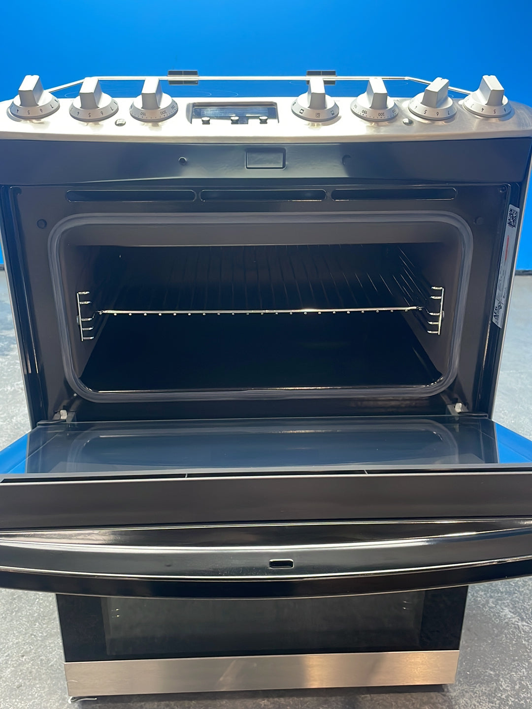 #GRC-164-716 - AEG 60cm Electric Double Oven Cooker – SteamBake, Catalytic Cleaning, S/Steel