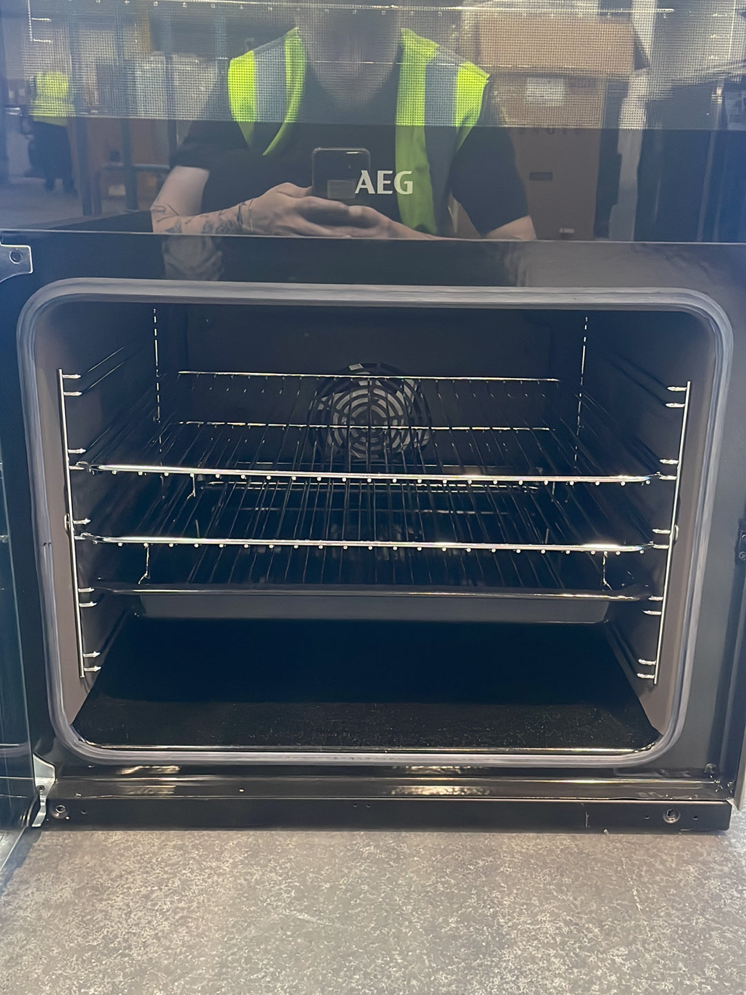 #GRC-164-716 - AEG 60cm Electric Double Oven Cooker – SteamBake, Catalytic Cleaning, S/Steel