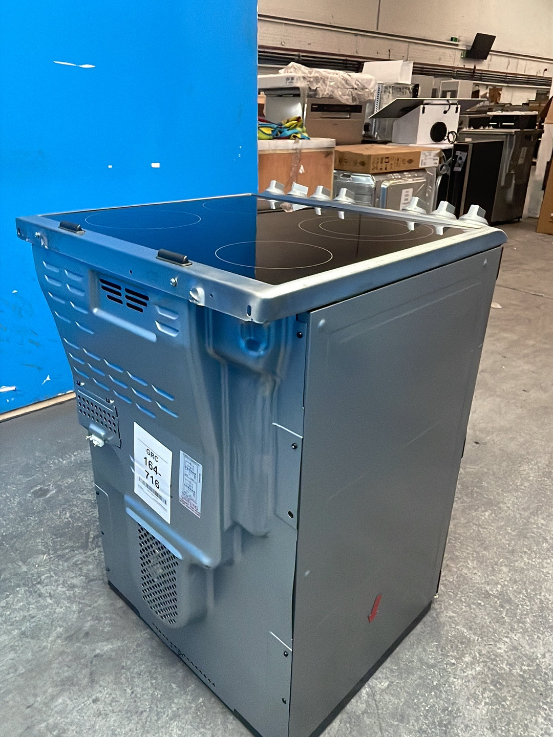 #GRC-164-716 - AEG 60cm Electric Double Oven Cooker – SteamBake, Catalytic Cleaning, S/Steel