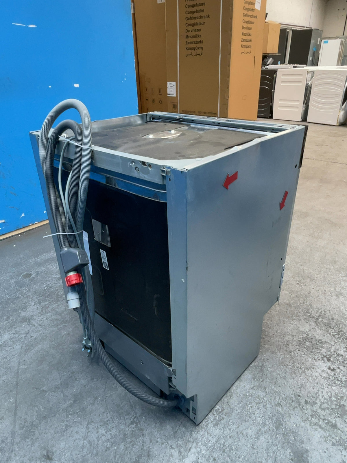#GRC-164-744 - AEG 6000 Series 60cm Fully Integrated Dishwasher – 13 Place Settings, AirDry, SatelliteClean
