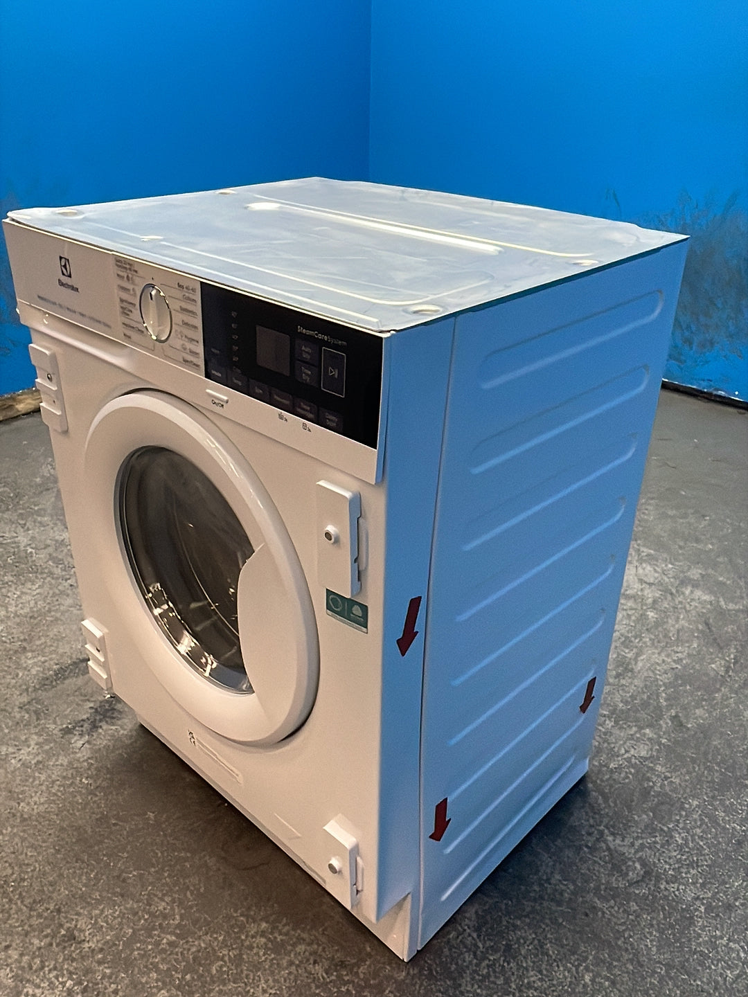 #GRC-164-749 - Electrolux Integrated Washer Dryer – 7kg Wash, 4kg Dry, 1600rpm, White