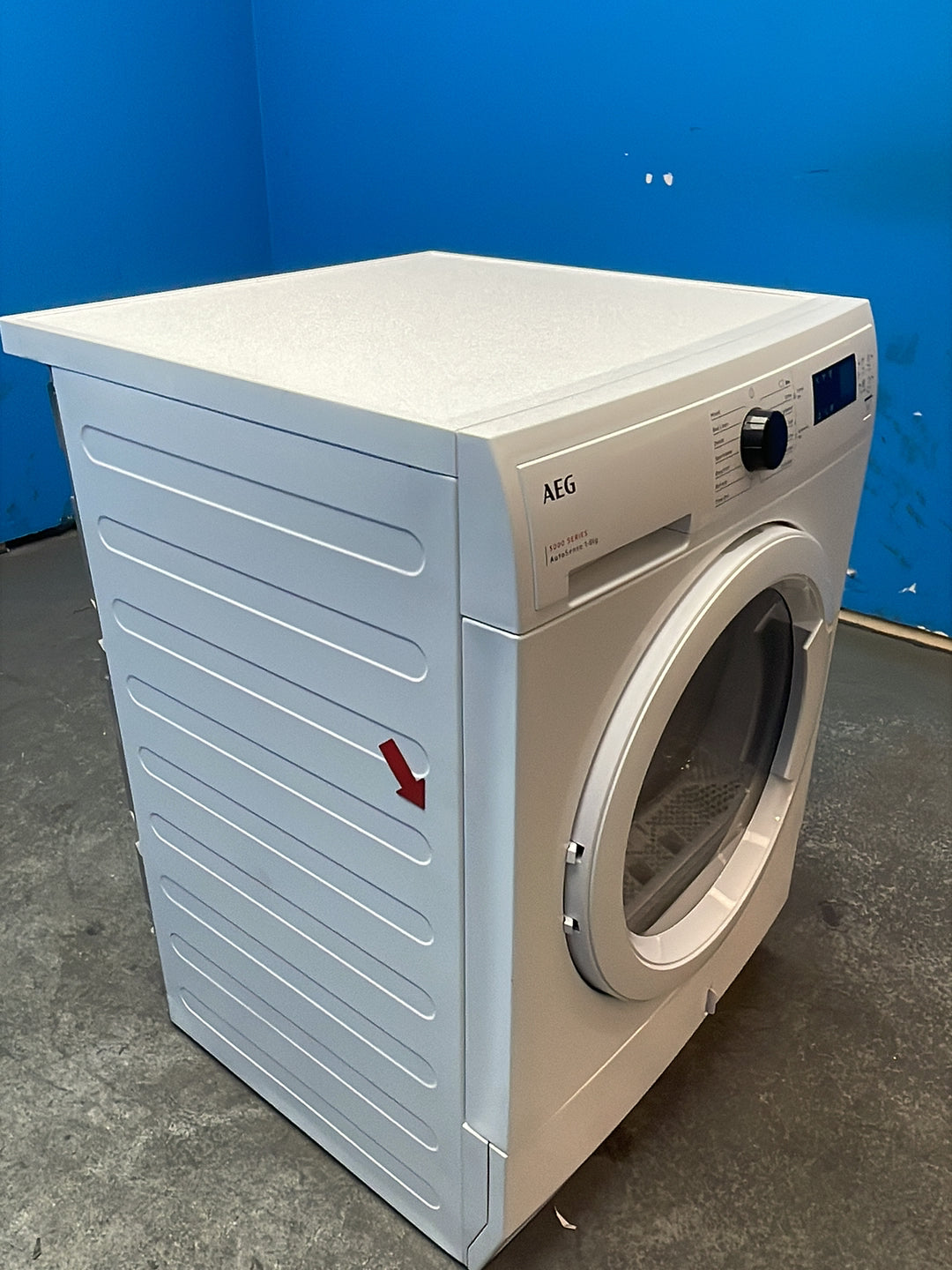 #GRC-164-751 - AEG 5000 Series 8kg Heat Pump Tumble Dryer – AutoSense Technology, EasyClean Filter, White