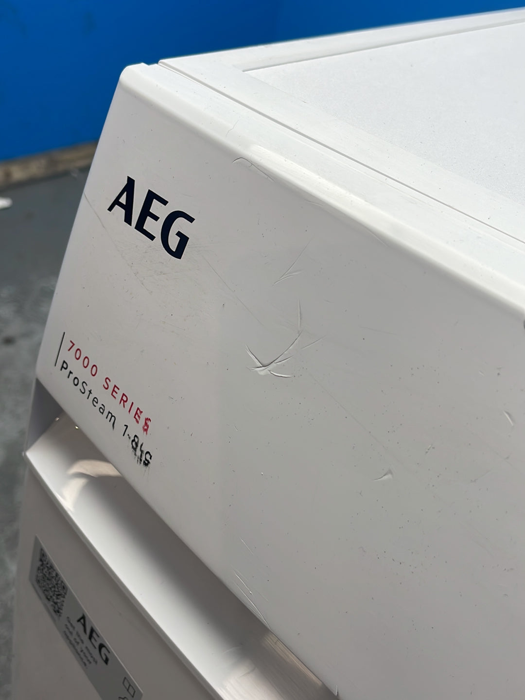 #GRC-164-761 - AEG 7000 Series 8kg 1600rpm Washing Machine – ProSteam Technology, PreciseWash, White