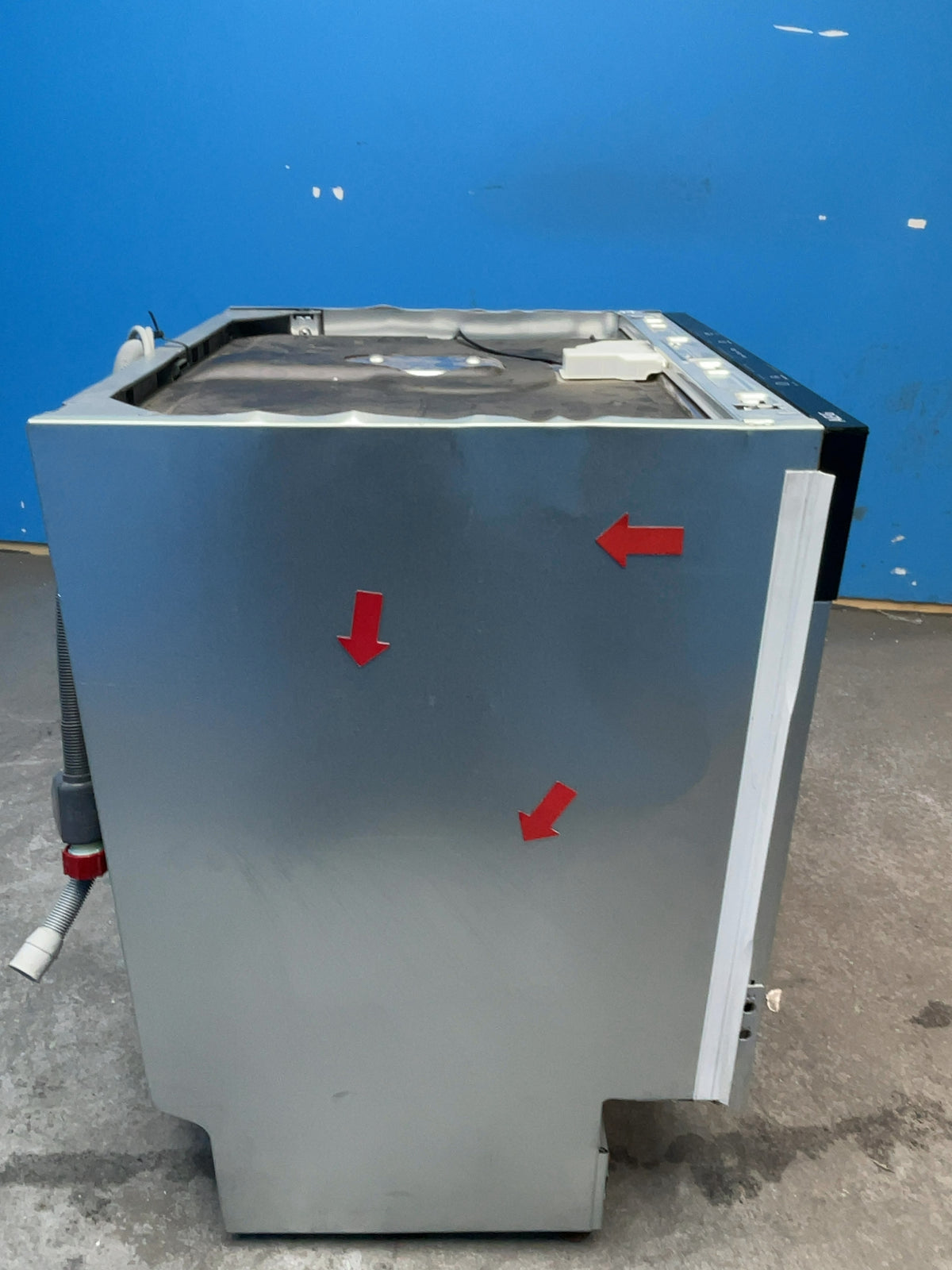 #GRC-164-764 - AEG 5000 Series 60cm Integrated Dishwasher – 13 Place Settings, AirDry, Silver