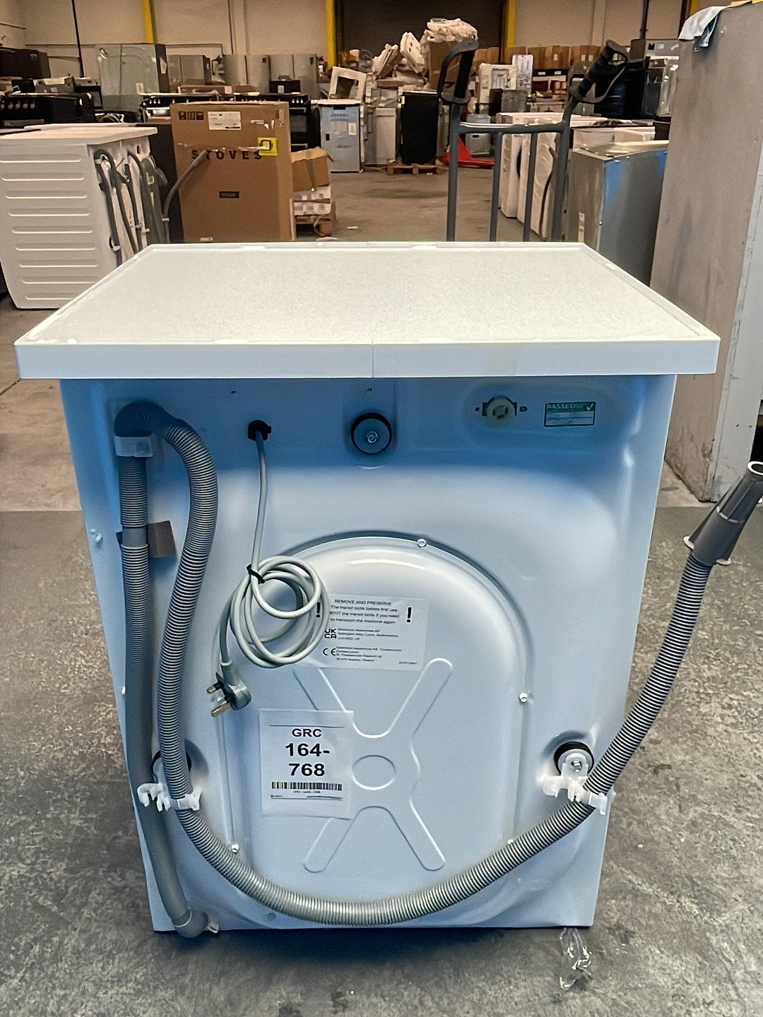 #GRC-164-768 - AEG 8kg 1400rpm Washing Machine – ProSense, Hygiene Programme, White