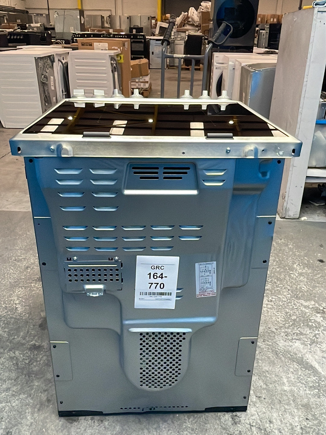 #GRC-164-770 - AEG 60cm Electric Double Oven Cooker – 112L Capacity, Induction Hob, SteamBake