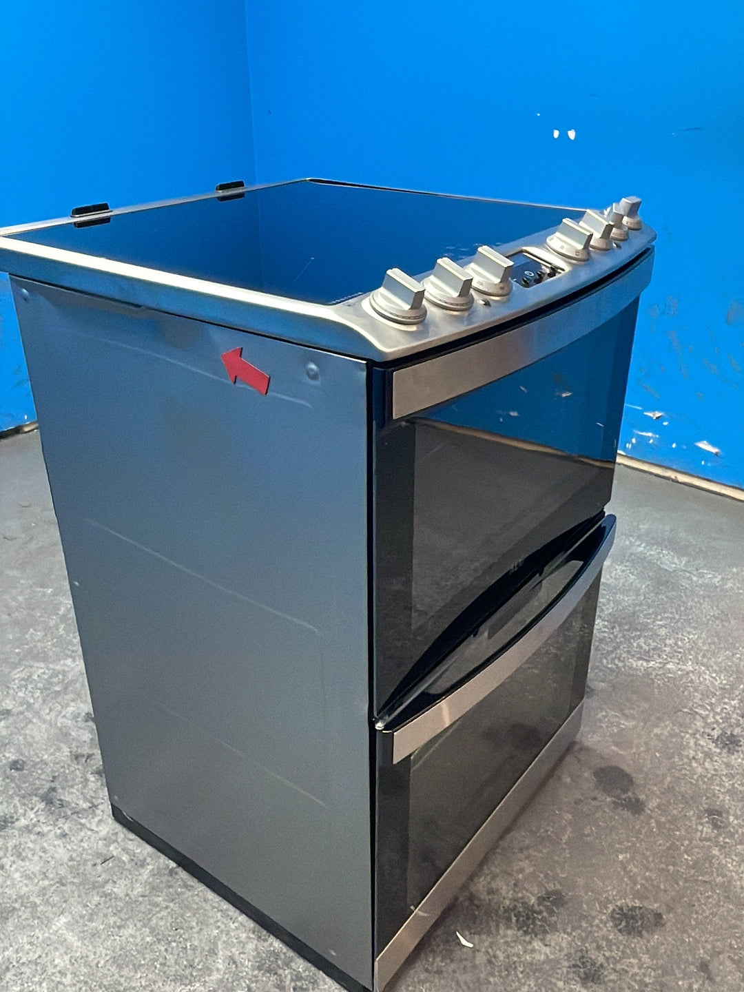 #GRC-164-770 - AEG 60cm Electric Double Oven Cooker – 112L Capacity, Induction Hob, SteamBake