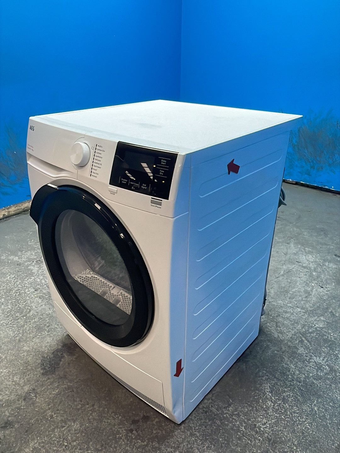#GRC-164-773 - AEG 7000 Series 8kg Heat Pump Tumble Dryer – White, E Energy Rating