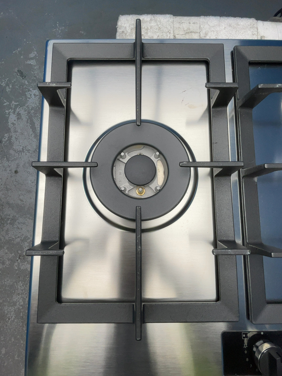 #GRC-164-787 - AEG 8000 Series 90cm Gas Hob – StepPower Control, 5 Burners, Cast Iron Supports