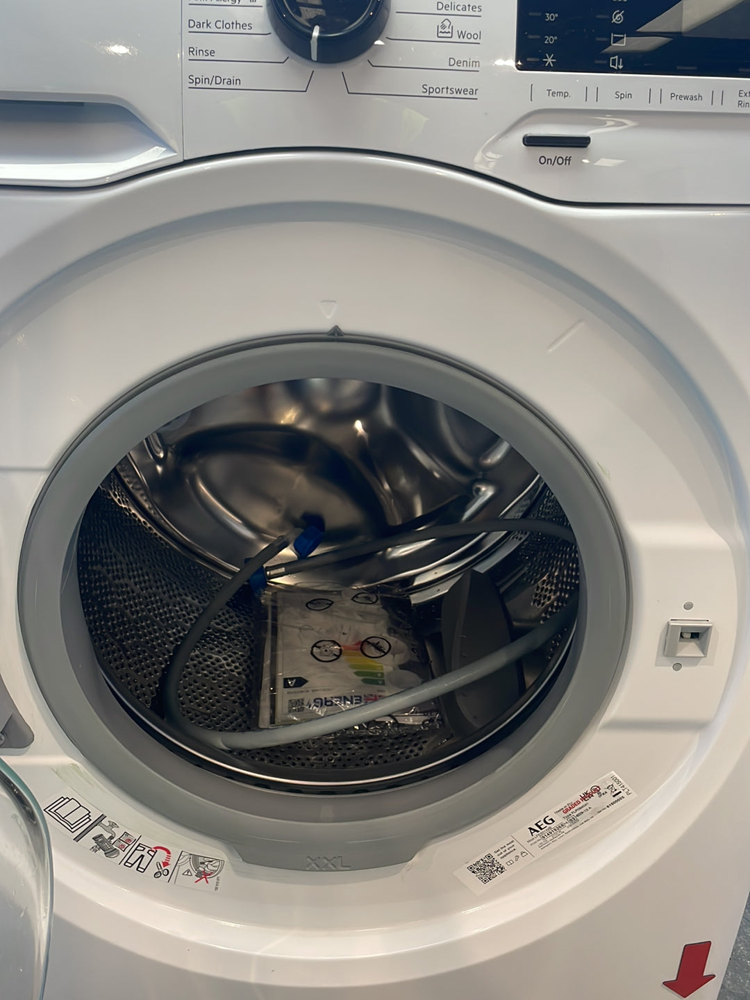 #GRC-164-788 - AEG 5000 Series 10kg 1400rpm Washing Machine – AutoSense, Anti-Allergy Vapour