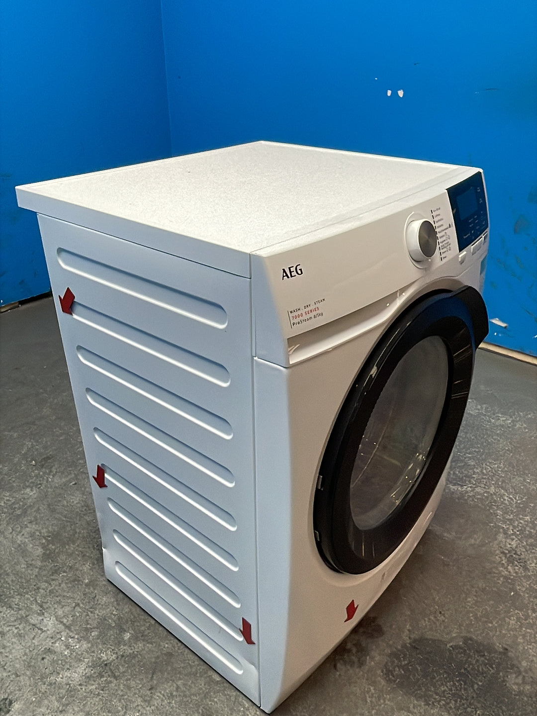 #GRC-164-790 - AEG 7000 Series Washer Dryer – 8kg Wash, 5kg Dry, 1400rpm, WiFi Connected, White