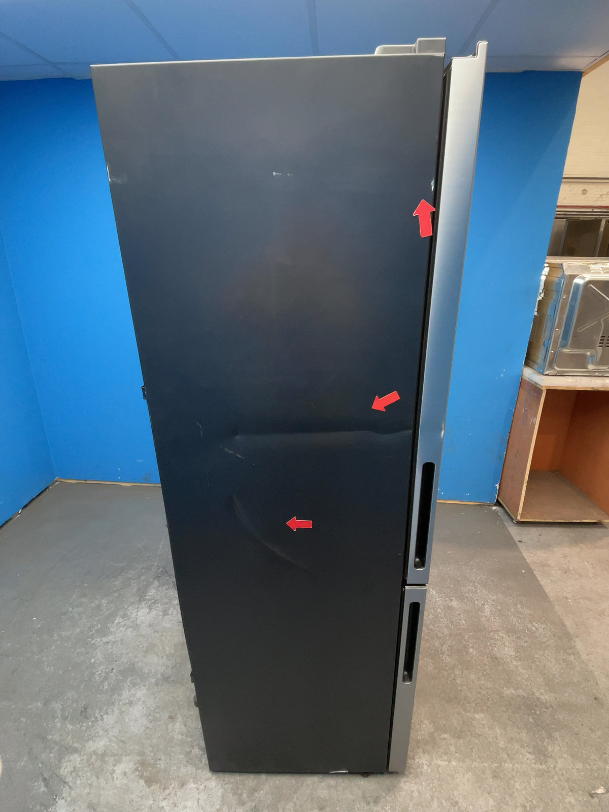 #GRC-164-795 - AEG 8000 Series 59.5cm 60/40 Fridge Freezer – 328L, Inox, Total No Frost