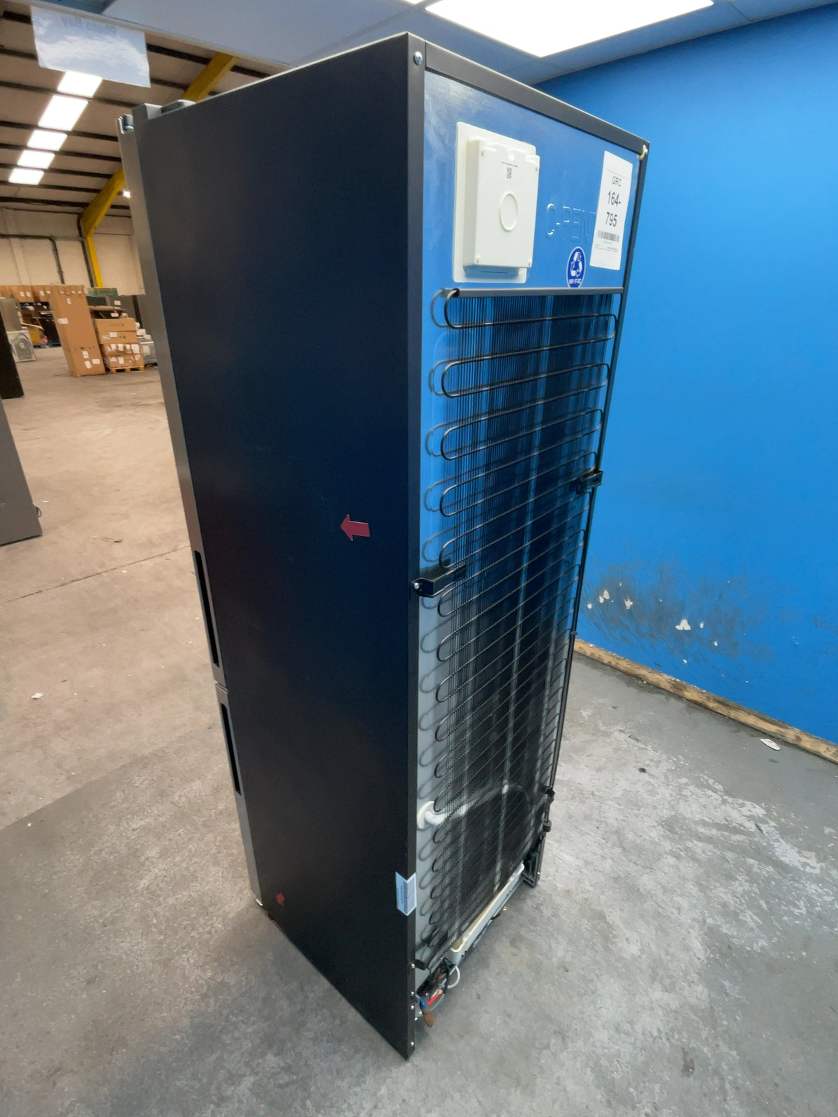 #GRC-164-795 - AEG 8000 Series 59.5cm 60/40 Fridge Freezer – 328L, Inox, Total No Frost