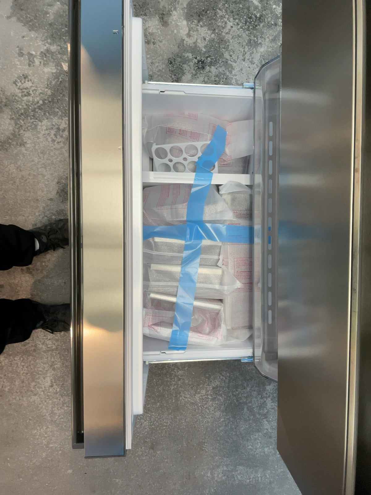#GRC-164-796 - AEG 9000 Series 91.3cm French Door Fridge Freezer – 617L, Stainless Steel