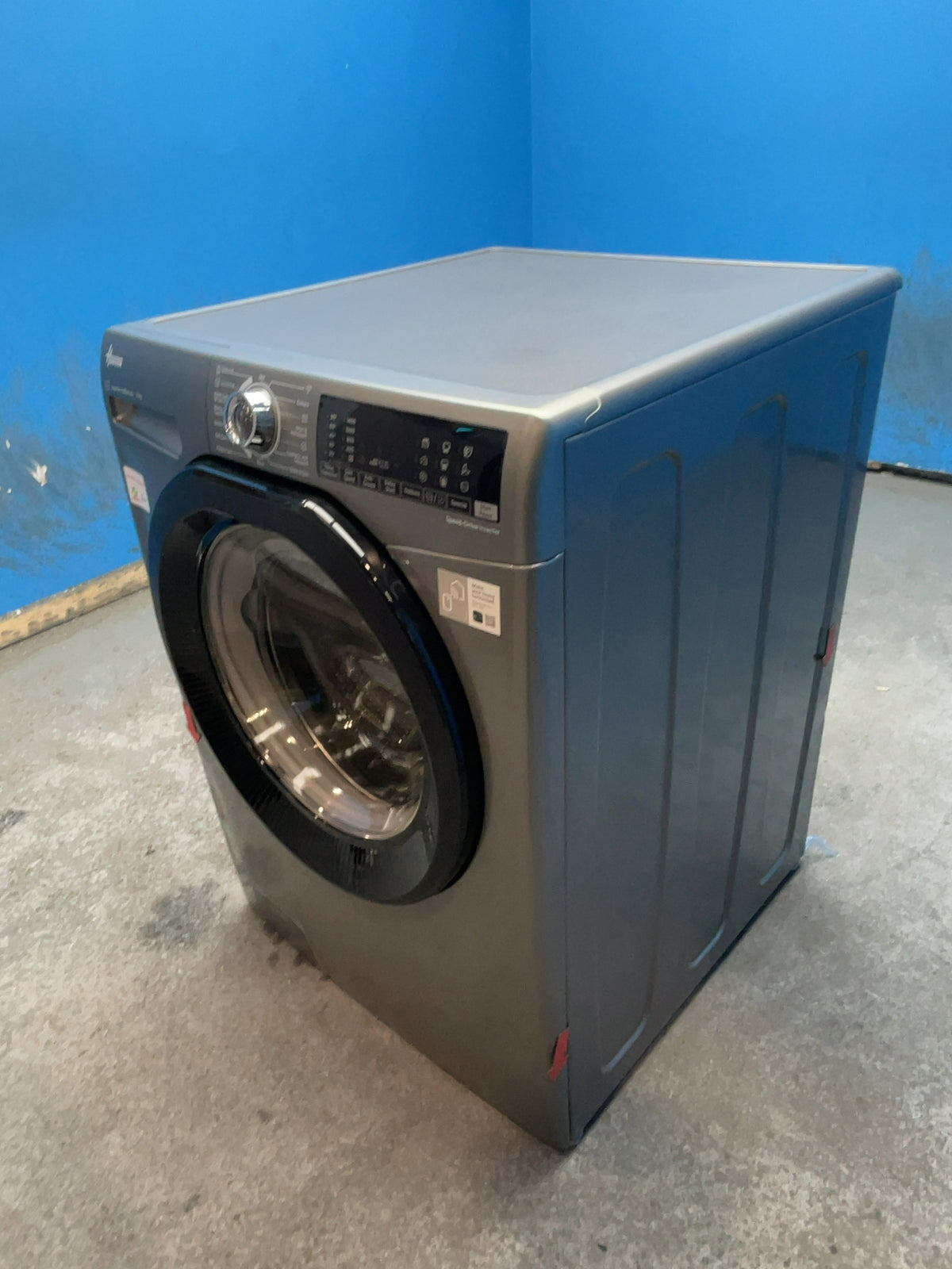 #GRC-164-853 - Hoover H-WASH 350 12kg 1400rpm Washing Machine – KG Mode Plus, Graphite