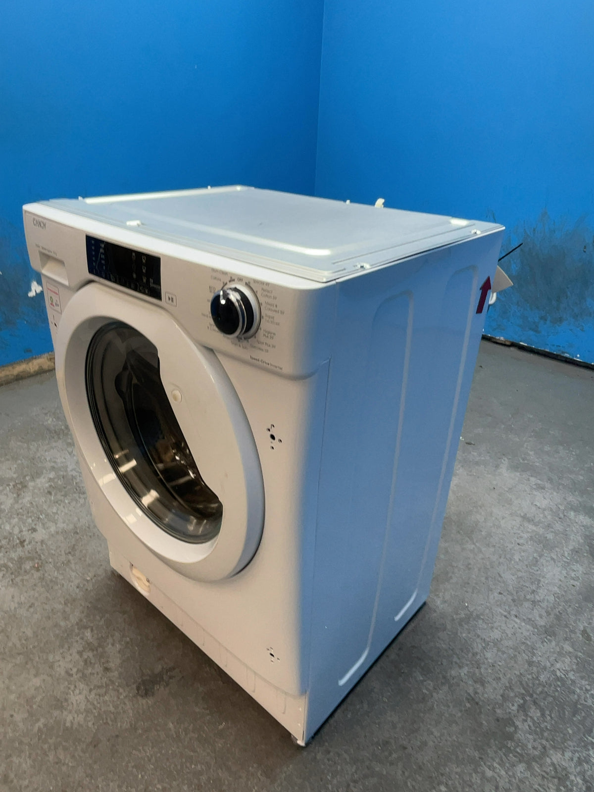 #GRC-164-915 - Candy 8kg 1400rpm Integrated Washing Machine – Inverter Motor, White