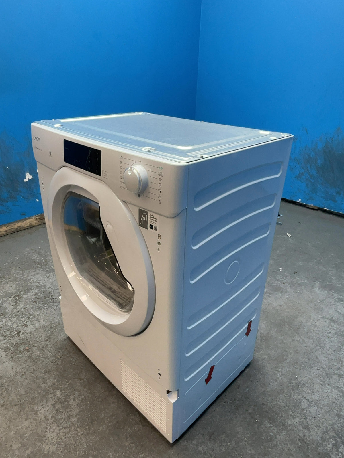 #GRC-164-921 - Candy Smart 7kg Integrated Heat Pump Tumble Dryer – Wi-Fi Connected, Sensor Drying, White