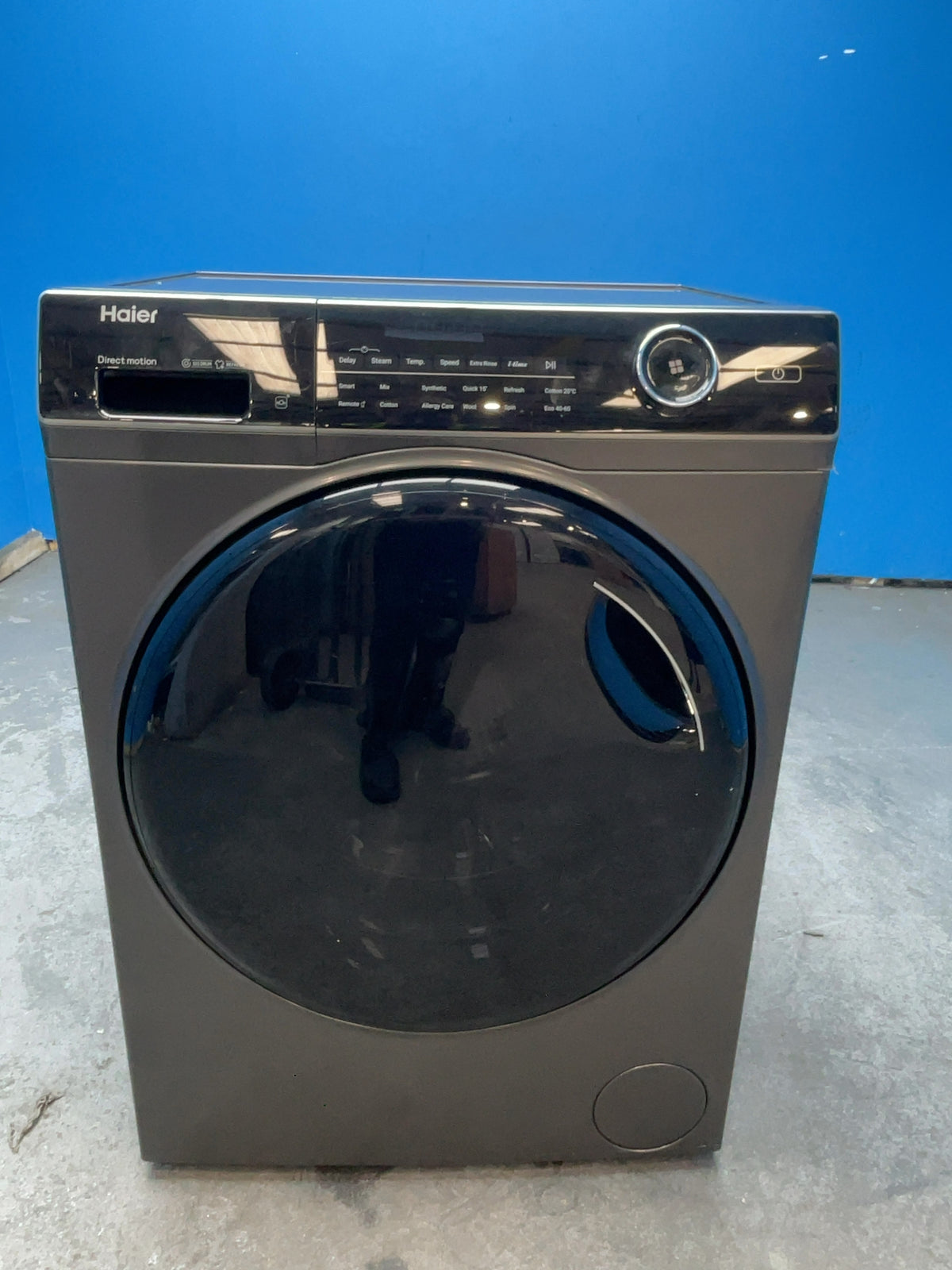 #GRC-164-975 - Haier I-Pro Series 5 8kg 1400rpm Washing Machine – WiFi Connected, Direct Motion Motor, Anthracite