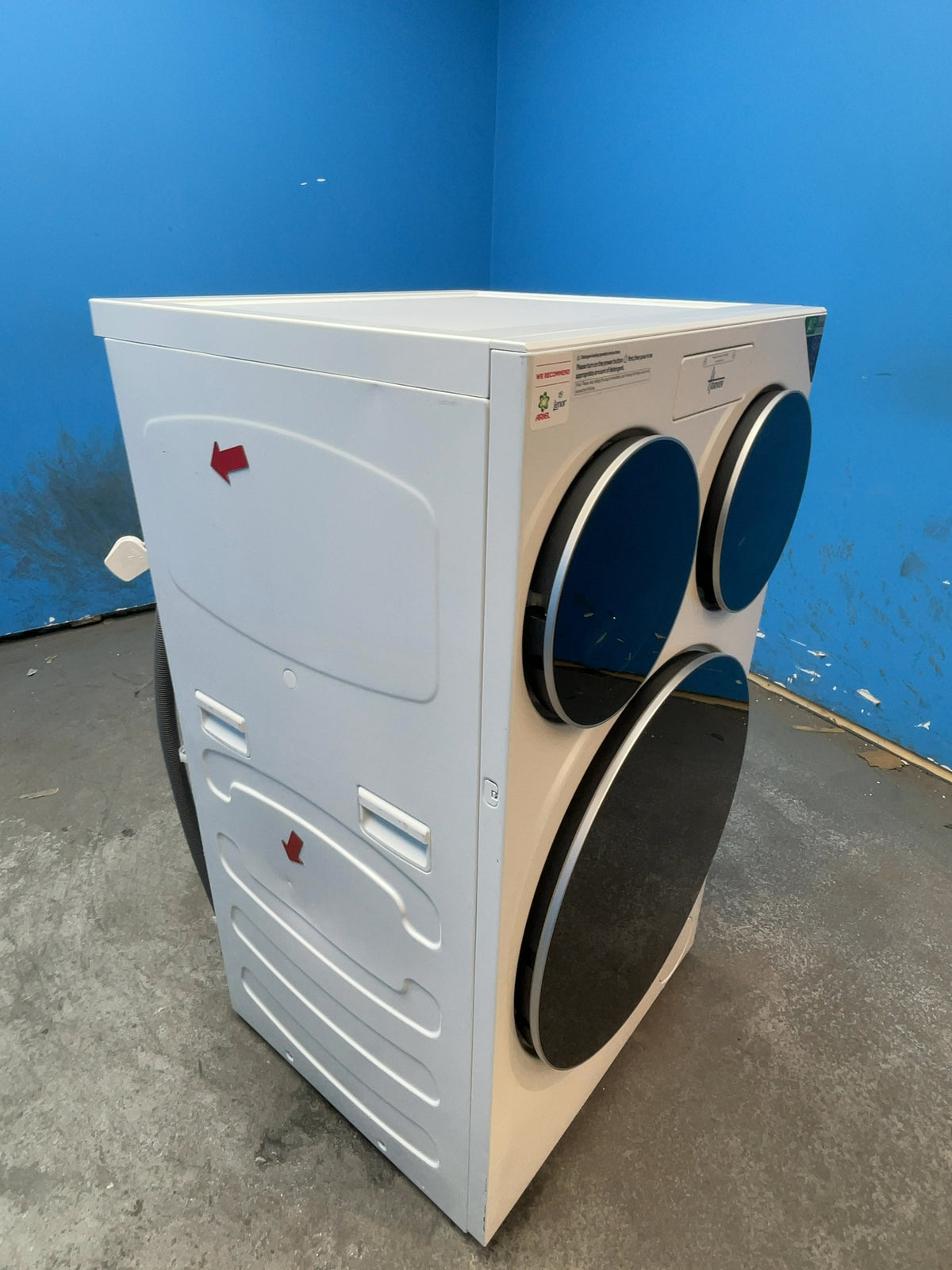 #GRC-164-980 - Hoover 12kg 1400rpm Washing Machine – Smart, White