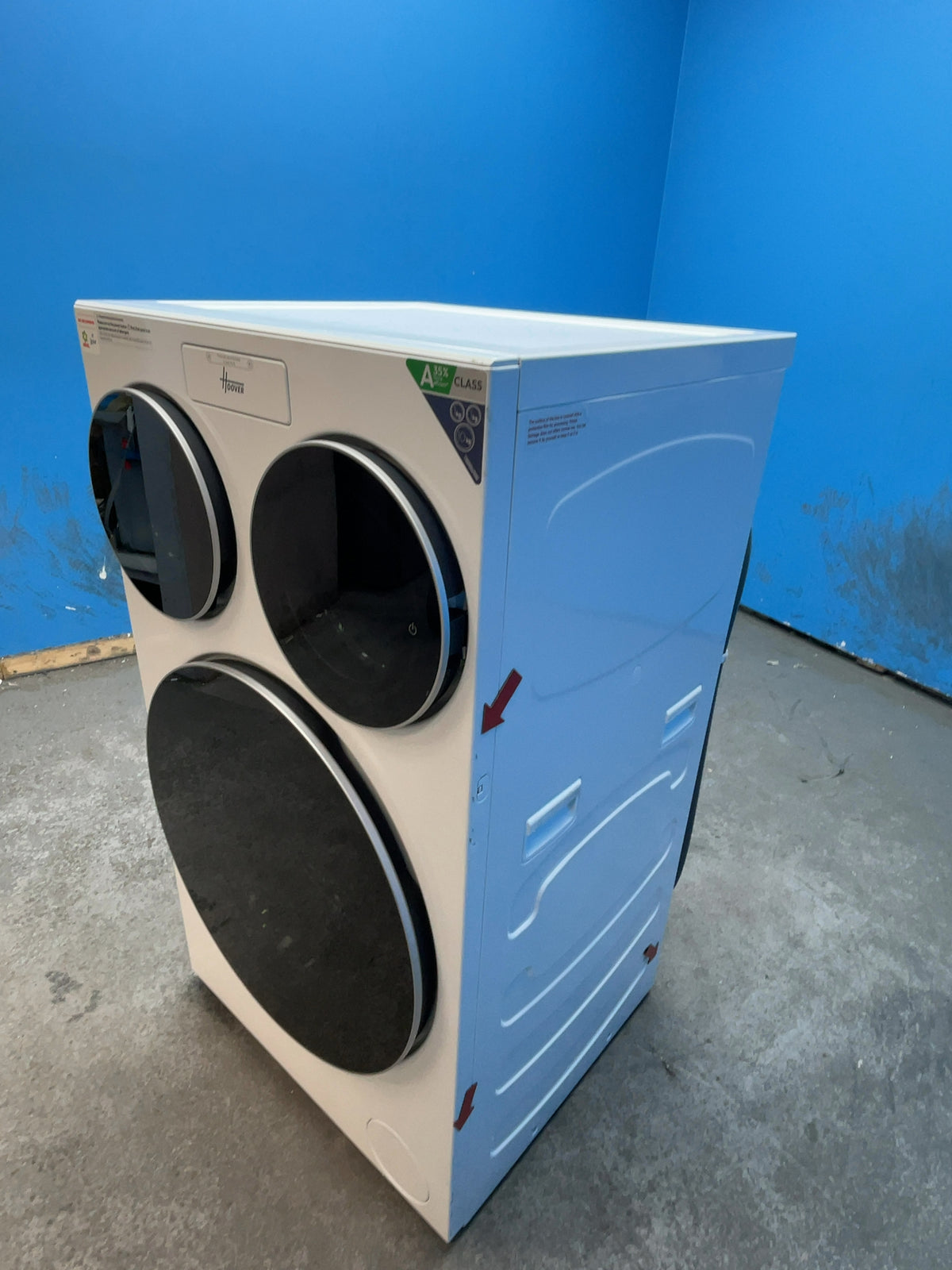 #GRC-164-980 - Hoover 12kg 1400rpm Washing Machine – Smart, White