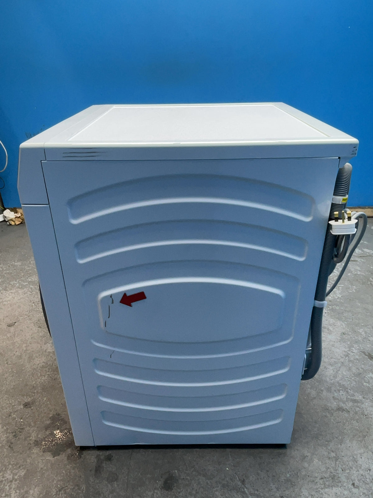 #GRC-165-033 - Haier 12kg 1400rpm Washing Machine – Direct Motion Motor, Steam Function, White