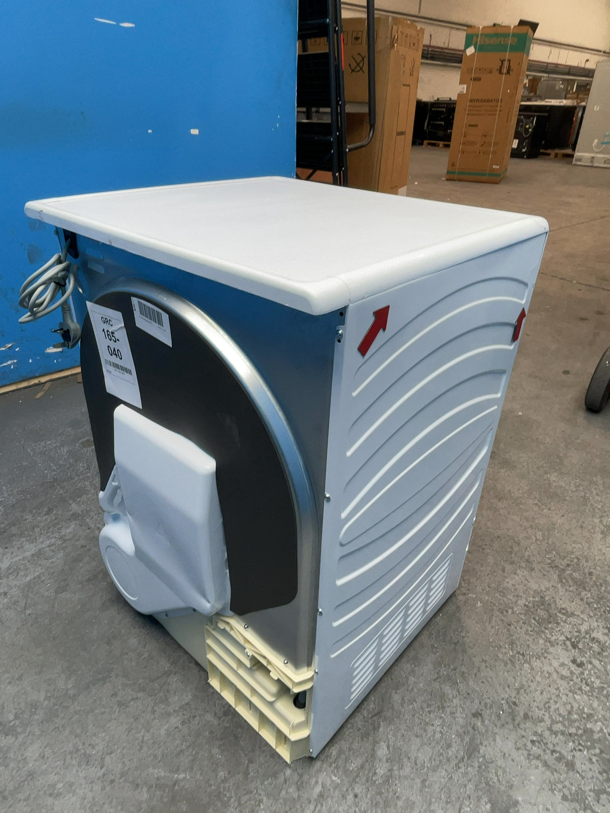 #GRC-165-040 - Hoover 9kg Condenser Tumble Dryer – WiFi Connected, White, B Energy Rating