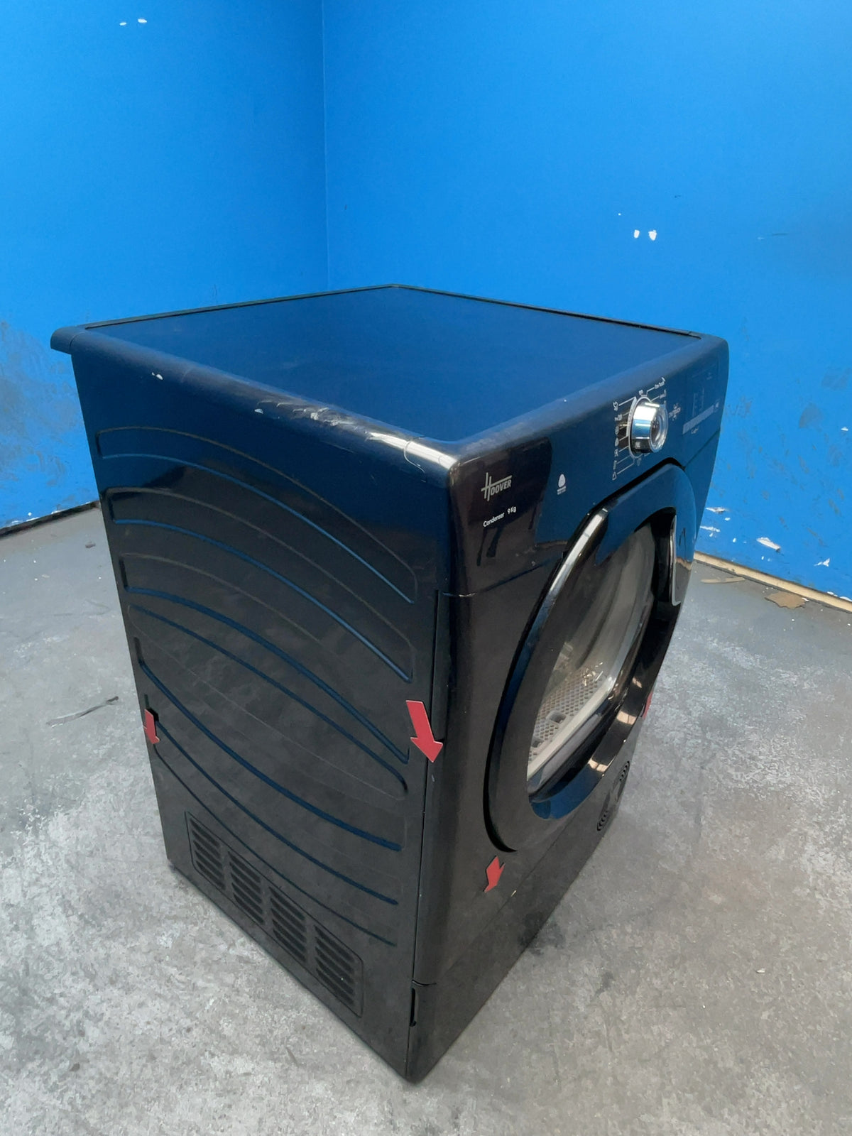 #GRC-165-045 - Hoover H-DRY 300 9kg Condenser Tumble Dryer – NFC Connectivity, Black