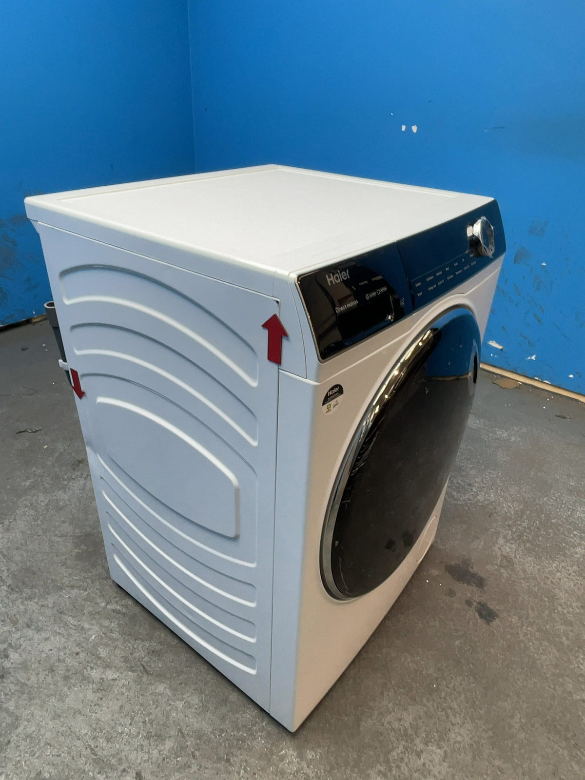 #GRC-165-048 - Haier Washer Dryer – 10kg Wash, 6kg Dry, 1400rpm, WiFi Connected, White