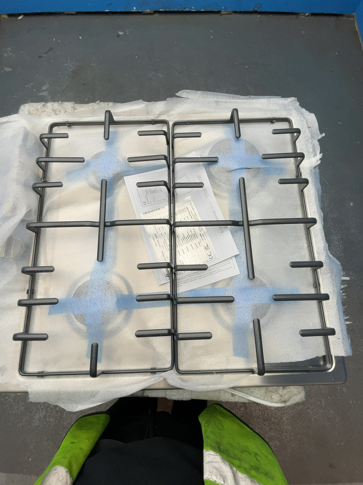 #GRC-165-052 - Hoover 60cm Gas Hob – 4 Burners, Stainless Steel