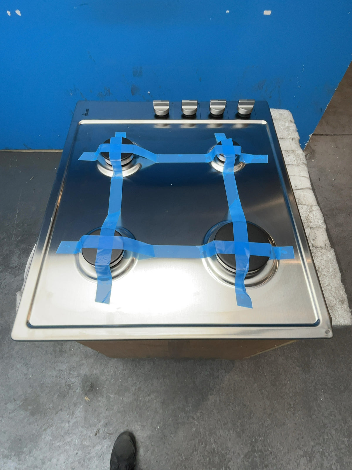#GRC-165-052 - Hoover 60cm Gas Hob – 4 Burners, Stainless Steel