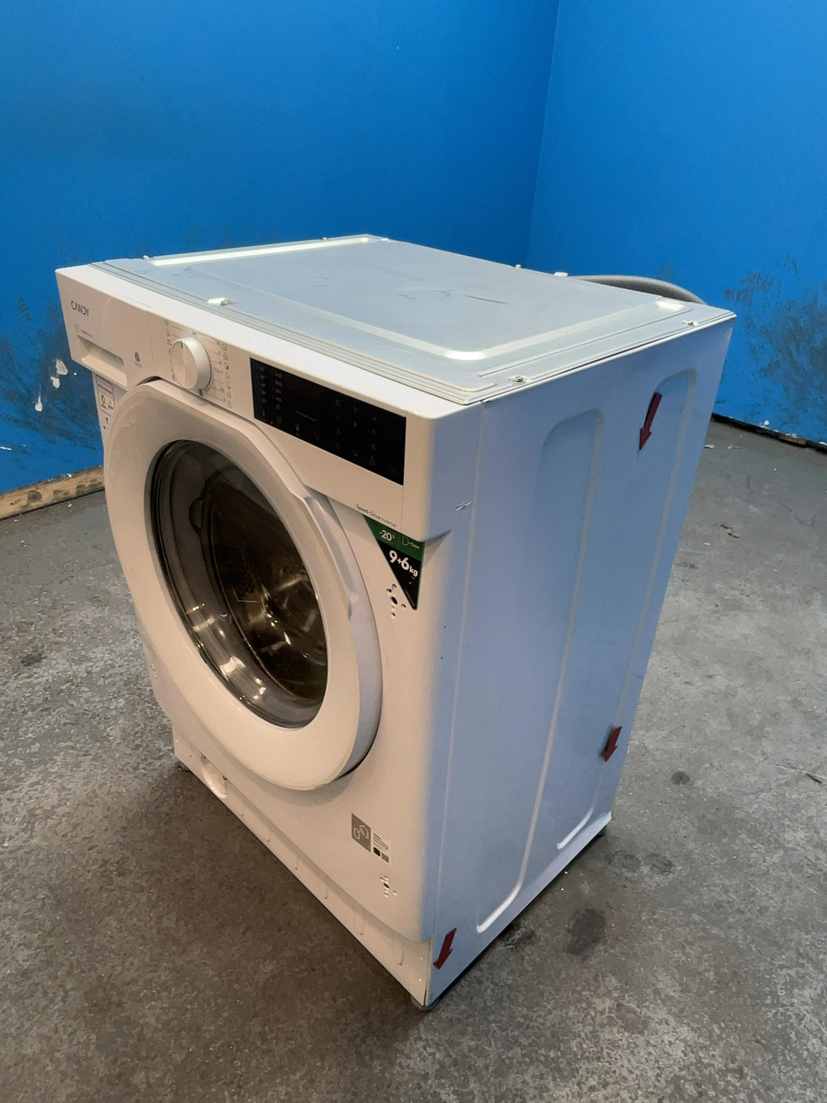 #GRC-165-057 - Candy Smart Pro Integrated Washer Dryer – 9kg Wash, 6kg Dry, 1400rpm, WiFi Connected