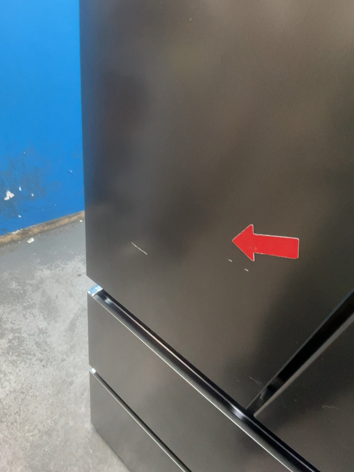 #GRC-165-065 - Haier 70cm French Door Fridge Freezer – 444L, Black, Total No Frost