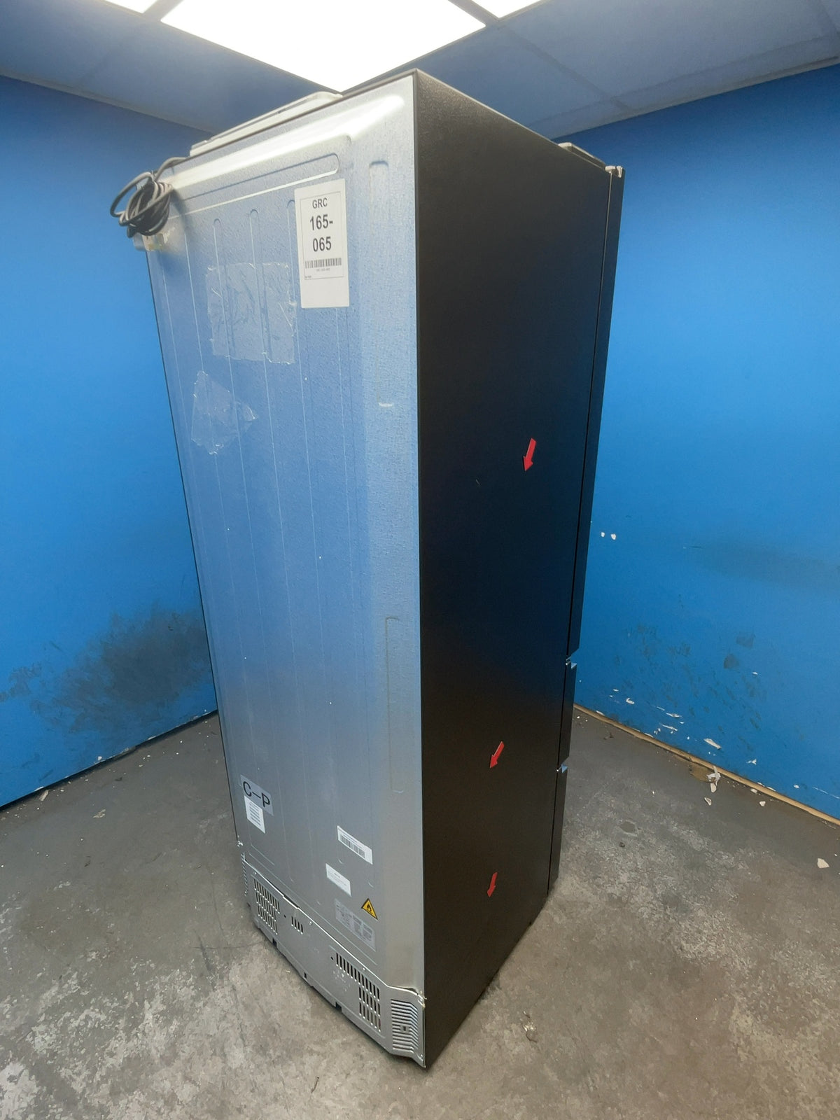 #GRC-165-065 - Haier 70cm French Door Fridge Freezer – 444L, Black, Total No Frost