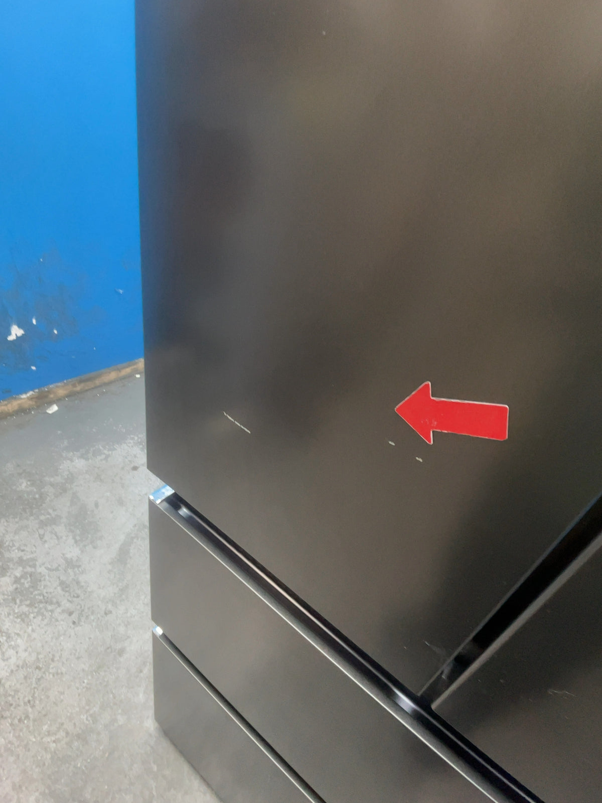 #GRC-165-065 - Haier 70cm French Door Fridge Freezer – 444L, Black, Total No Frost