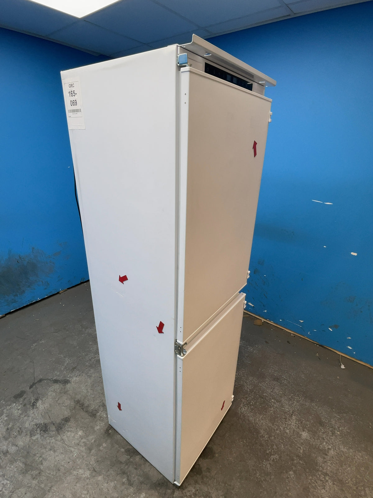 #GRC-165-069 - Haier 54cm Integrated Fridge Freezer – 242L, White, Total No Frost, Smart WiFi