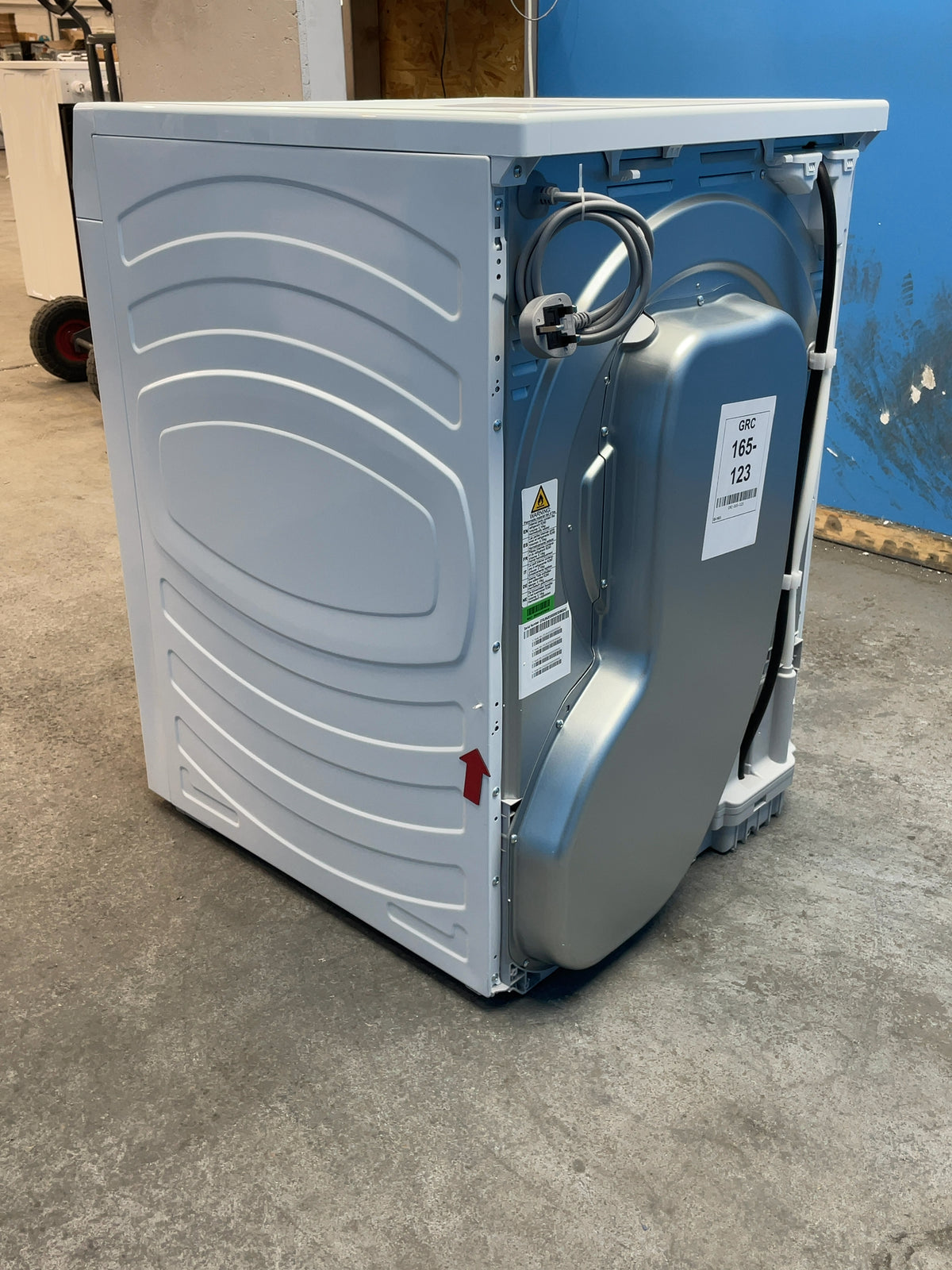 #GRC-165-123 - Haier X Series 9 10kg Heat Pump Tumble Dryer – Reverse Drum Action, White