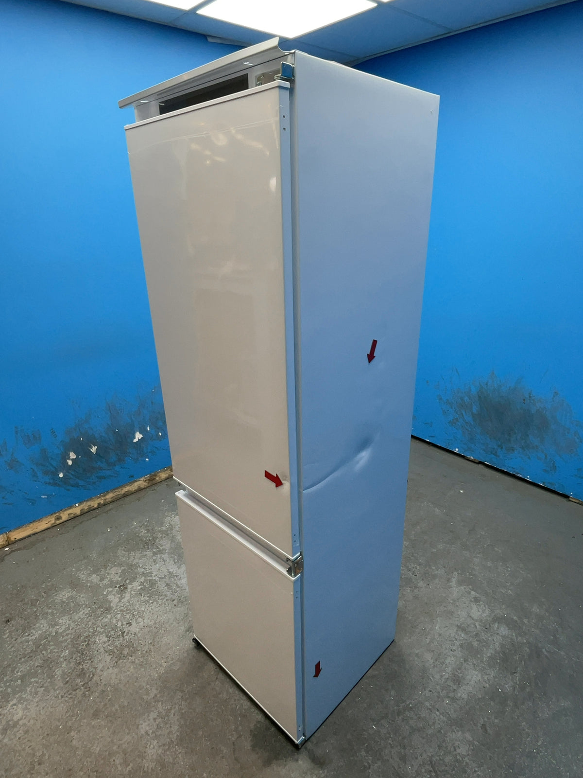 #GRC-165-148 - Hoover H-FRIDGE 300 54cm Integrated 70/30 Fridge Freezer – 244L, White