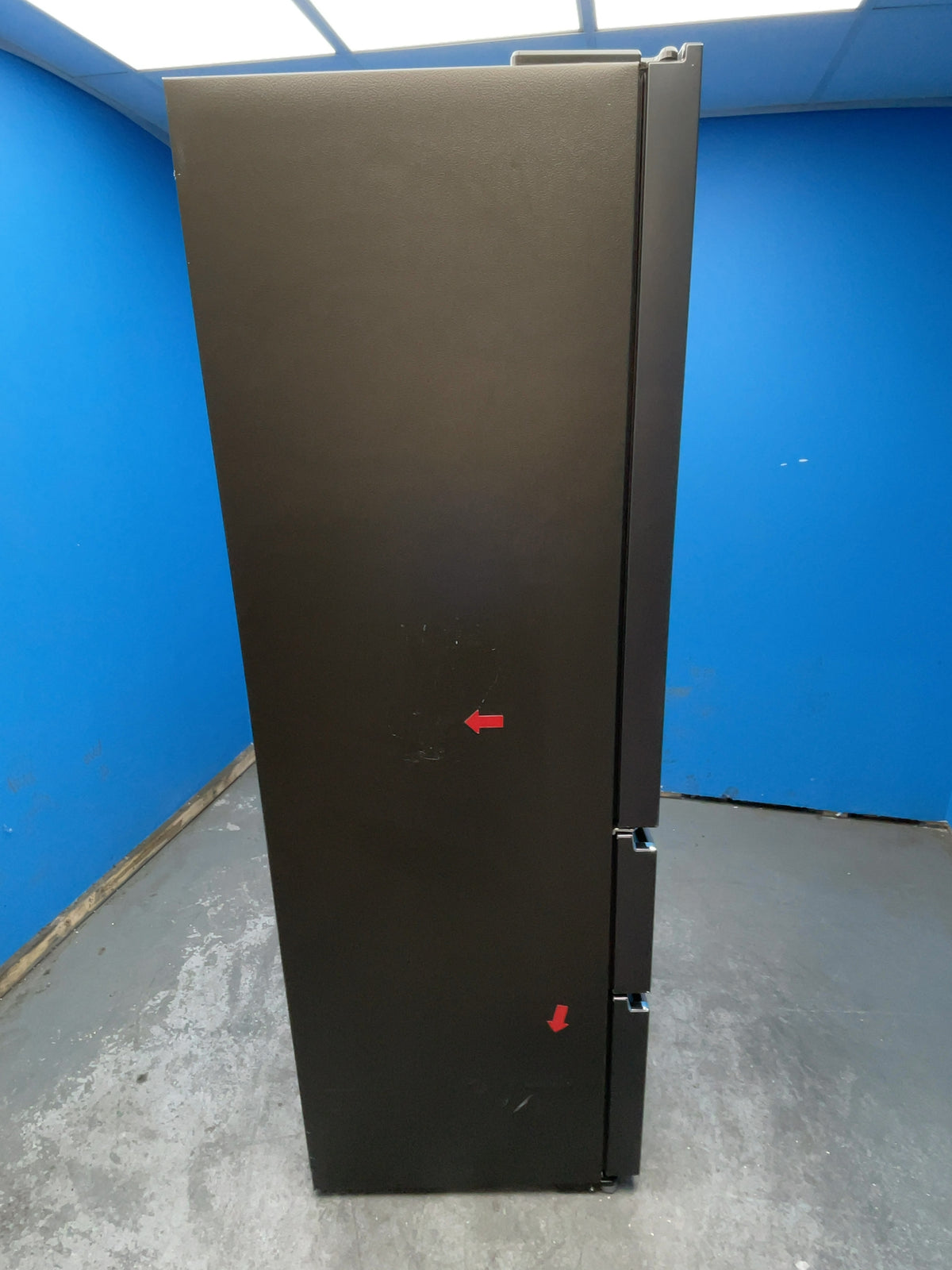 #GRC-165-149 - Haier 70cm French Door Fridge Freezer – 446L, Black, Total No Frost