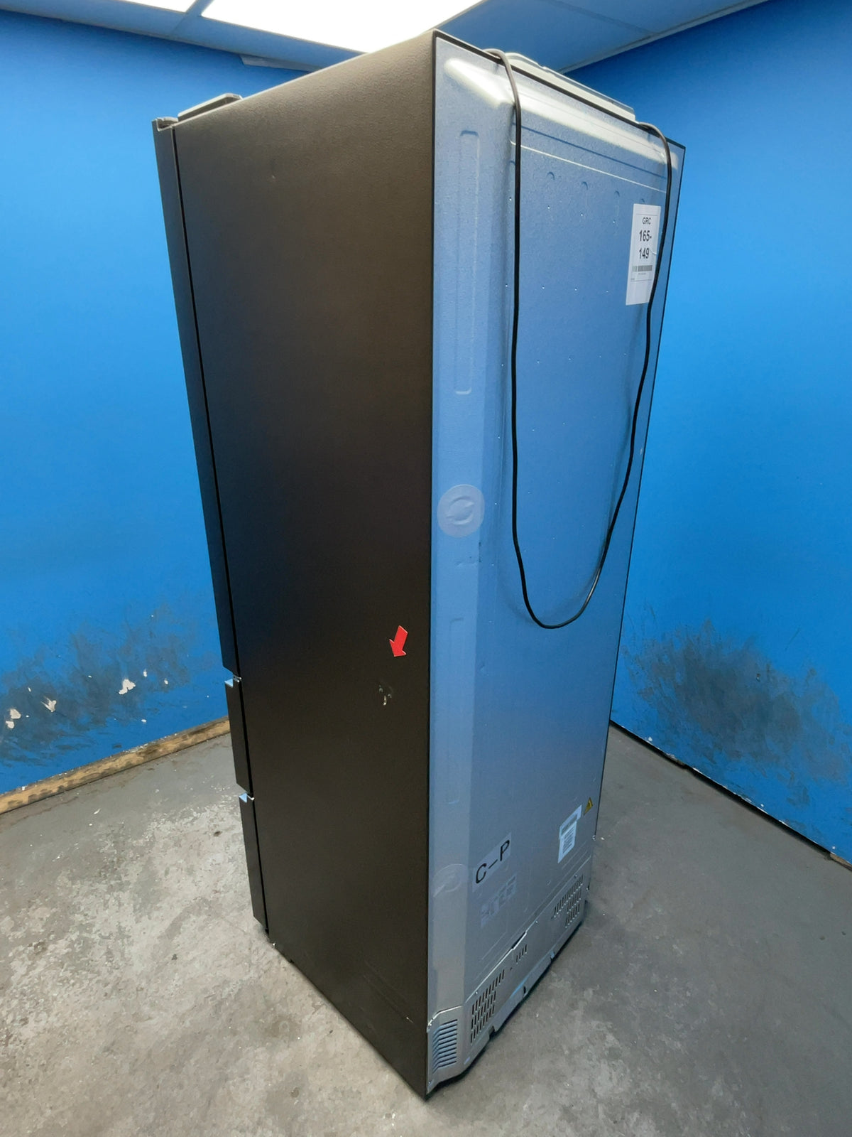 #GRC-165-149 - Haier 70cm French Door Fridge Freezer – 446L, Black, Total No Frost