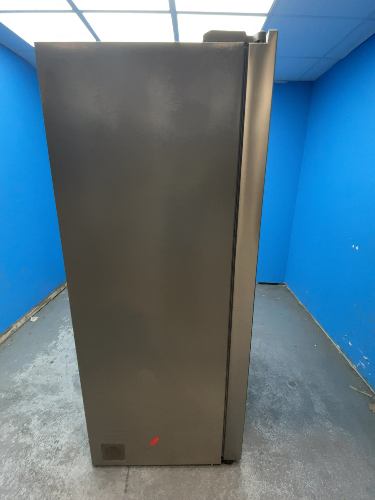 #GRC-165-151 - Haier American Style Fridge Freezer – 601L, Platinum Inox