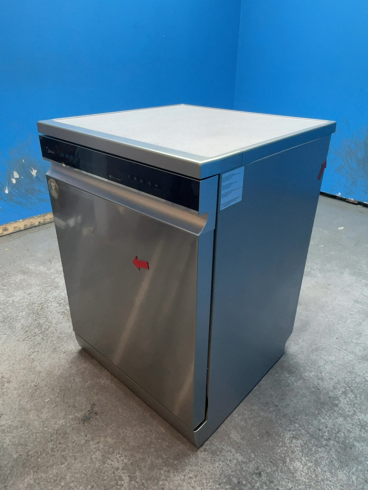 #GRC-165-184 - Midea 60cm Dishwasher – 14 Place Settings, WiFi Connected, C Rated