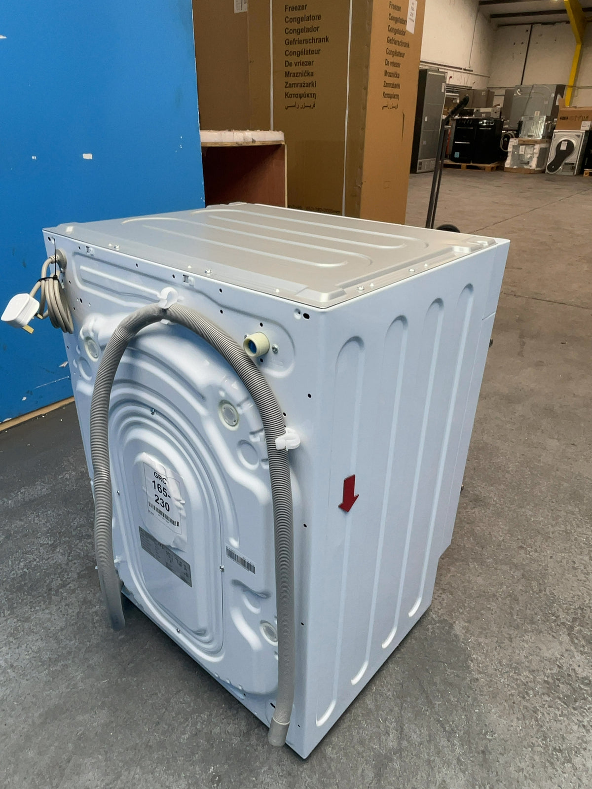 #GRC-165-230 - Midea 9kg 1400rpm Integrated Washing Machine – Steam Care, Quick Wash, White