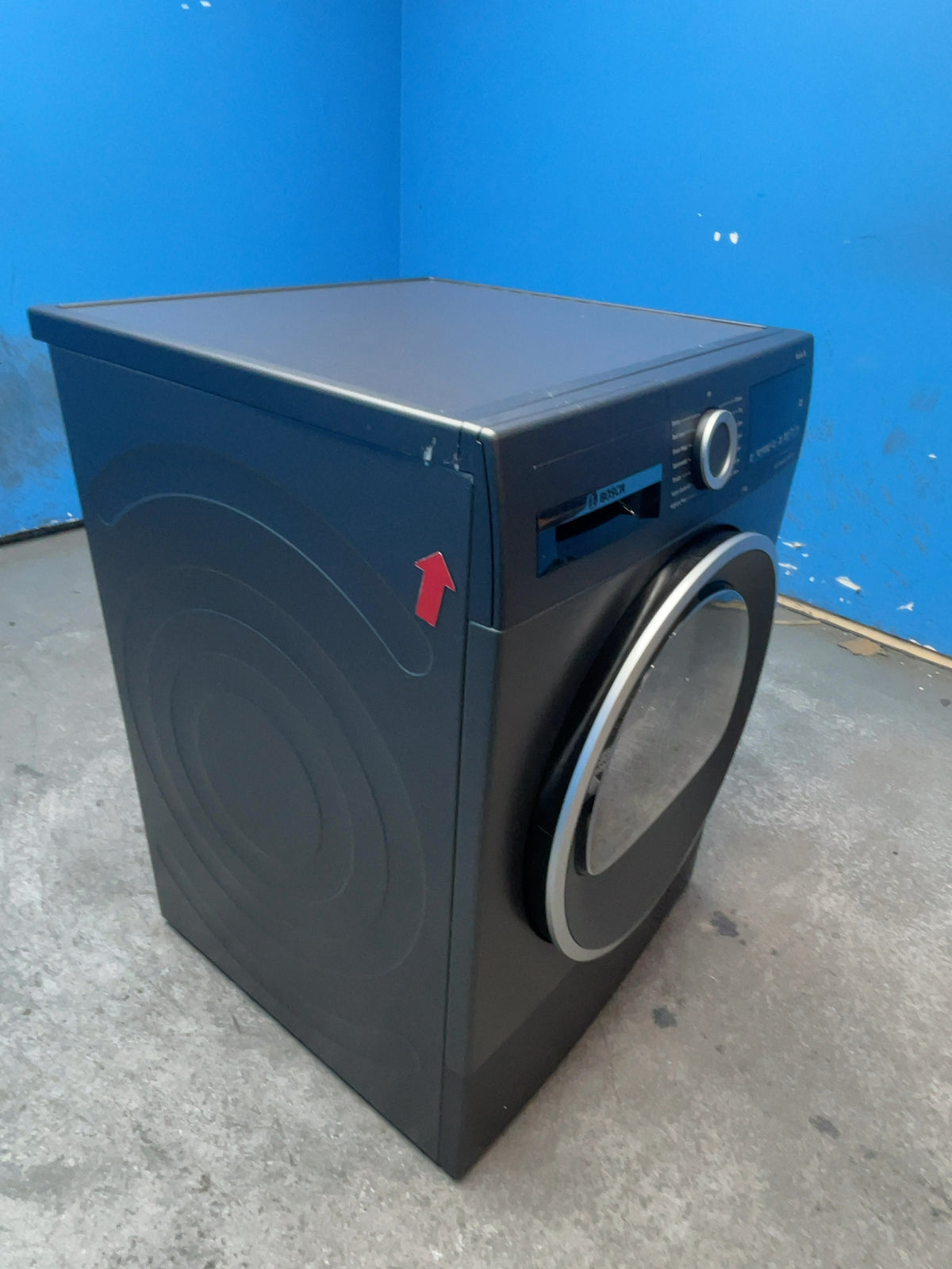 #GRC-165-278 - Bosch Serie 6 9kg Heat Pump Tumble Dryer – Grey, A Energy Rating