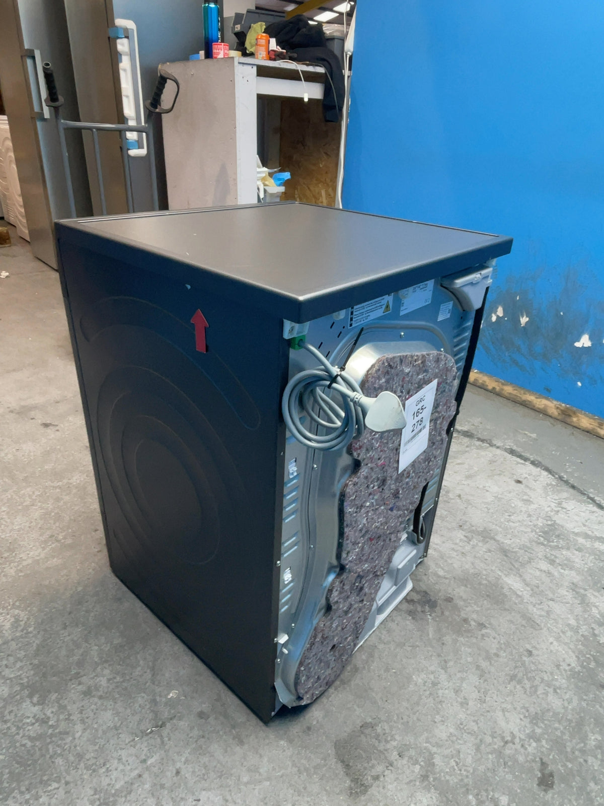 #GRC-165-278 - Bosch Serie 6 9kg Heat Pump Tumble Dryer – Grey, A Energy Rating