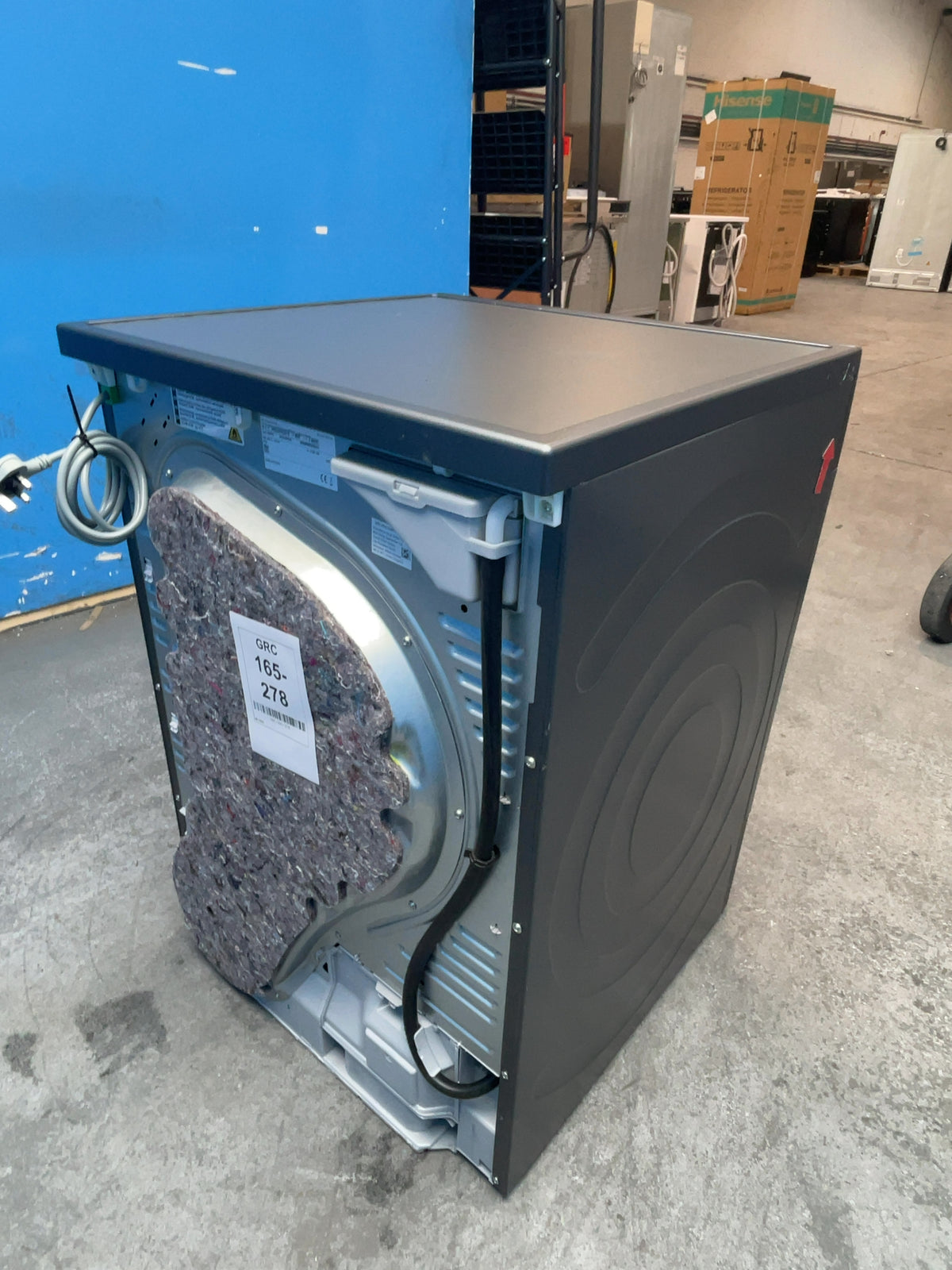 #GRC-165-278 - Bosch Serie 6 9kg Heat Pump Tumble Dryer – Grey, A Energy Rating