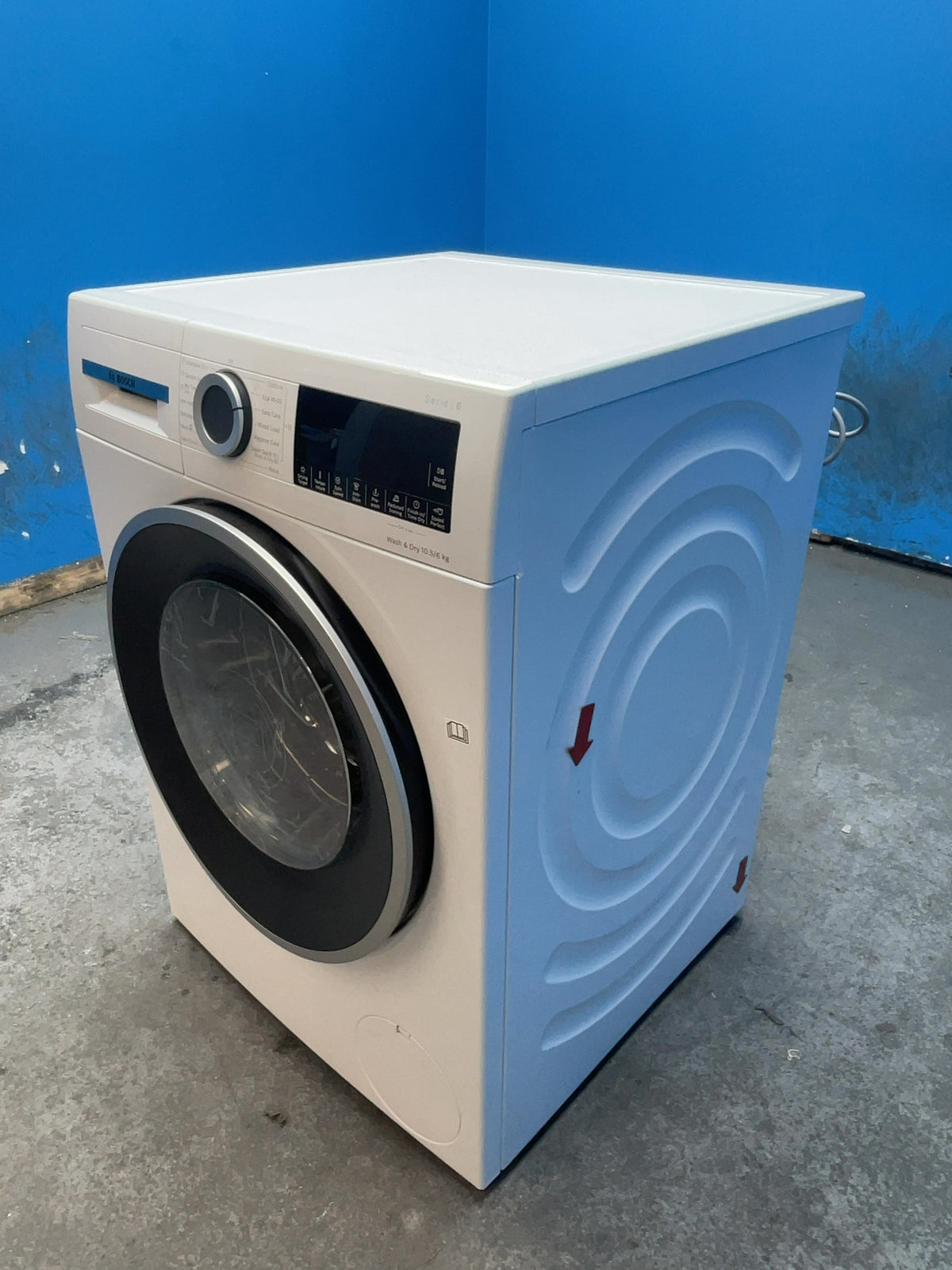 #GRC-165-305 - Bosch Washer Dryer – 10.5kg Wash, 6kg Dry, 1400rpm, WiFi Connected, White, Quick Wash