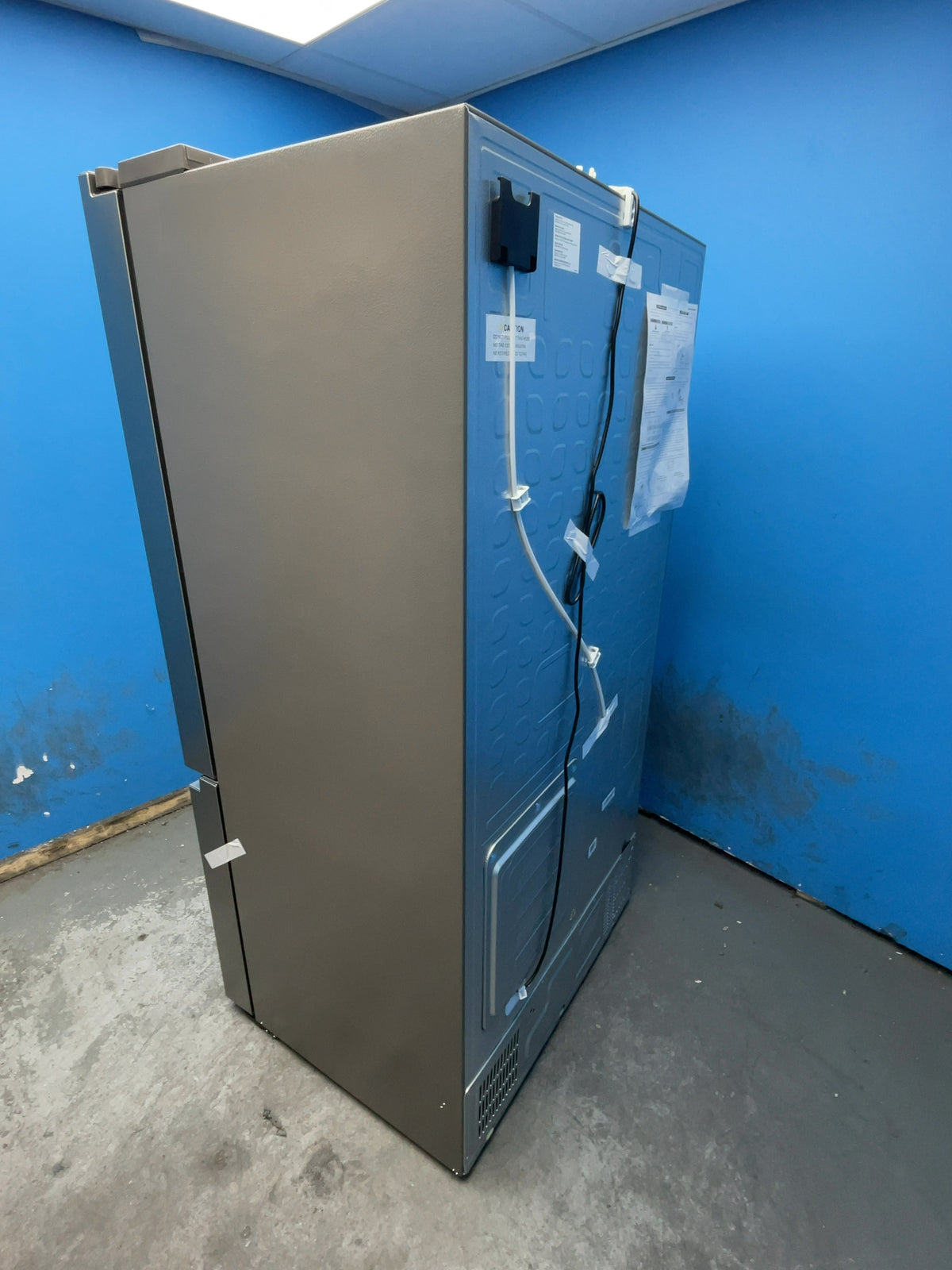 #GRC-165-316 - Hisense 91.4cm French Door Fridge Freezer – 612L, Stainless Steel
