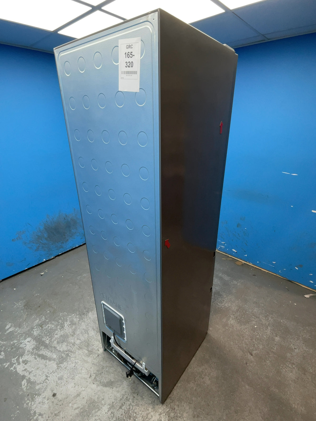 #GRC-165-320 - Hisense 60/40 Frost Free Fridge Freezer – 368L Capacity, Total No Frost, Stainless Steel